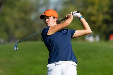 MEDINAH, IL - October 06, 2025 - Alexis Myers during the Illini Women's Invitational at the Medinah Country Club in Medinah, IL. Photo By Ashley Ray/Fighting Illini