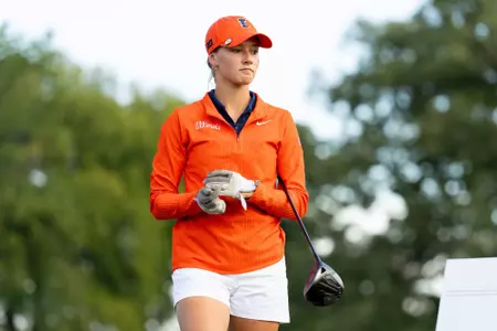 MEDINAH, IL - October 06, 2025 - Kylie Eaton during the Illini Women's Invitational at the Medinah Country Club in Medinah, IL. Photo By Ashley Ray/Fighting Illini