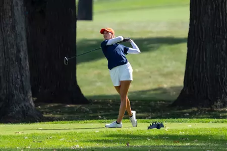 MEDINAH, IL - October 06, 2025 - Kylie Eaton during the Illini Women's Invitational at the Medinah Country Club in Medinah, IL. Photo By Ashley Ray/Fighting Illini