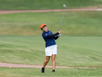 MEDINAH, IL - October 06, 2025 - Tavia Burgess during the Illini Women's Invitational at the Medinah Country Club in Medinah, IL. Photo By Ashley Ray/Fighting Illini