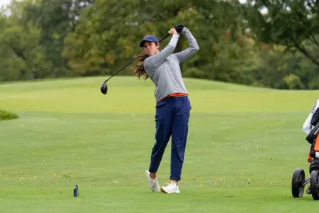 MEDINAH, IL - October 07, 2025 - Alexis Myers during the Illini Women's Invitational at the Medinah Country Club in Medinah, IL. Photo By Ashley Ray/Fighting Illini