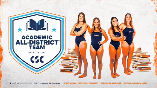 2026 CSC Academic All-District Swim and Dive