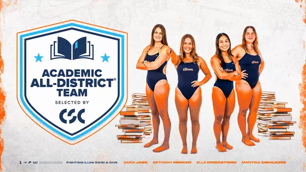2026 CSC Academic All-District Swim and Dive