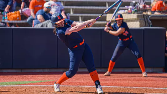 Eileen Donahue hitting
