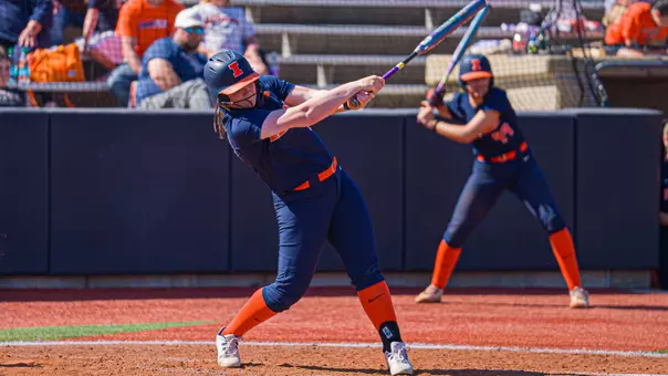 Eileen Donahue hitting