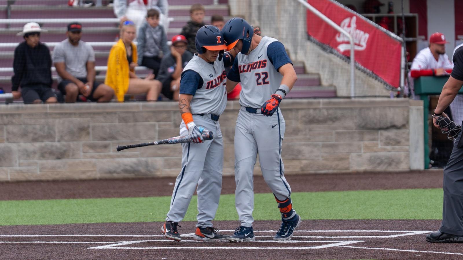 ILLINI BASE - Game 3 at Indiana - J.R. Nelson/Cole Warehime
