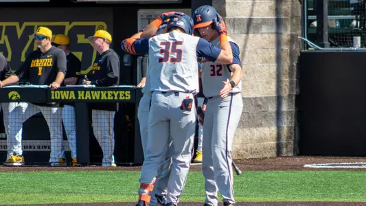ILLINI BASE - Game 2 at Iowa - Schupmann/Contreras/Johannes