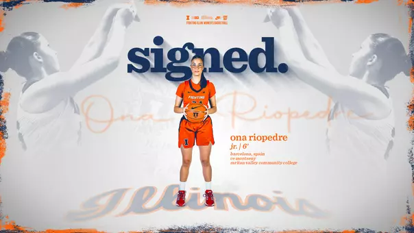 Ona Riopedre WBB 2026 signed graphic