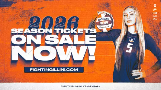 2026 Illinois Volleyball Season Tickets Now On Sale