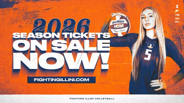 2026 Illinois Volleyball Season Tickets Now On Sale
