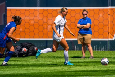 CHAMPAIGN, IL- August 18, 2024 - Photos taken during the match between the DePaul Blue Demons and the Illinois Fighting Illini at Demirjian Park in Champaign, IL. (Photo By Kevin Snyder/Illinois Athletics)