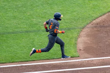 OMAHA, NE - May 20, 2026 - Infielder Jack Zebig (#2) during the Big Ten Tournament game between the Purdue Boilermakers and the Illinois Fighting Illini at Charles Schwab Field in Omaha, NE. Photo By Ashley Ray/Fighting Illini