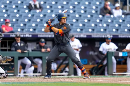 OMAHA, NE - May 20, 2026 - Catcher / First Baseman Will Johannes (#35) during the Big Ten Tournament game between the Purdue Boilermakers and the Illinois Fighting Illini at Charles Schwab Field in Omaha, NE. Photo By Ashley Ray/Fighting Illini