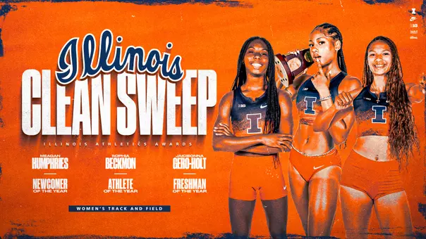 Womens Track and field clean sweep