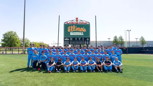Illinois Baseball 2026 Team Photo