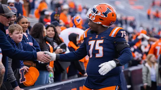 Brandon Henderson with fans