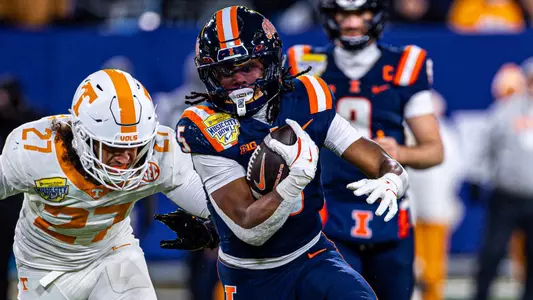 Ca'Lil Valentine action shot vs. Tennessee - 12/30/25 (Aaron Quinn)