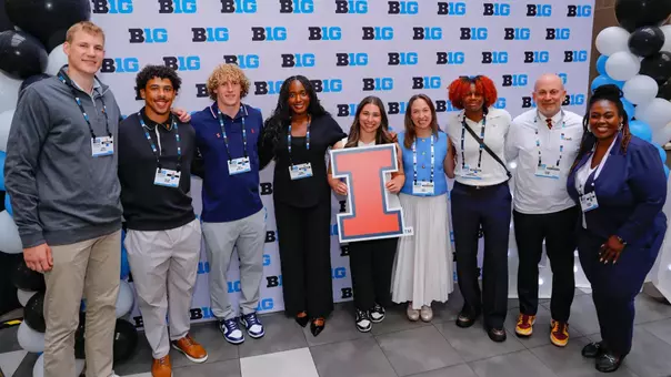 10 Fighting Illini student-athletes represented the University of Illinois at three prestigious national leadership and career development programs this summer.