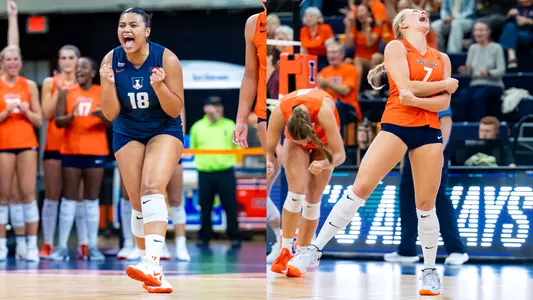 ILLINI VB - Goncalves/Phelan Weekly Awards