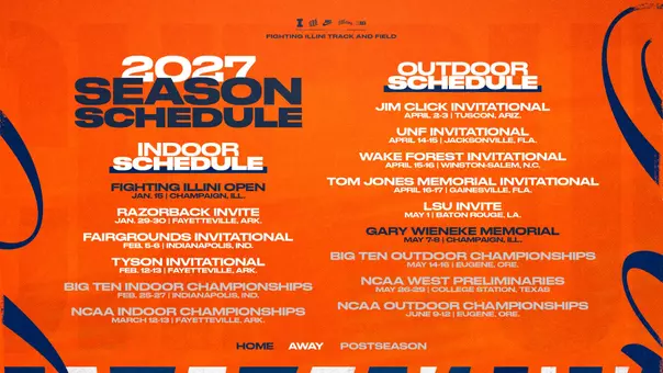 2027 Track and Field Schedule