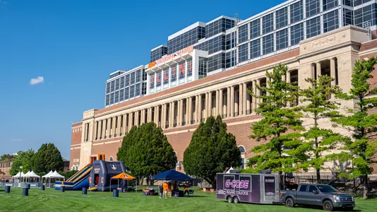 Gies Memorial Stadium Grange Grove tailgate 2026