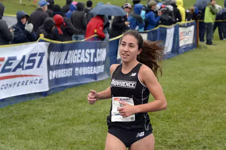 Catarina Rocha finished second at the BIG EAST XC Championships.