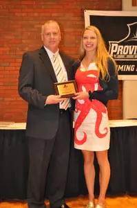 Senior Jill Mullany, winner of the Cindi Luciani Award