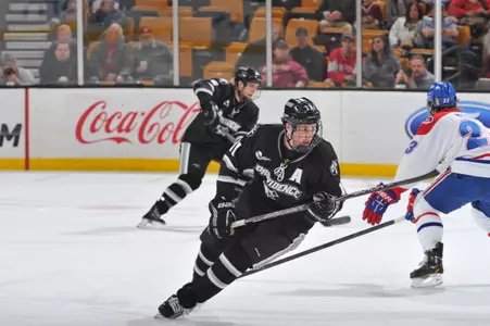 Tim Schaller '13 became the 25th former Friar to score and NHL goal this season.