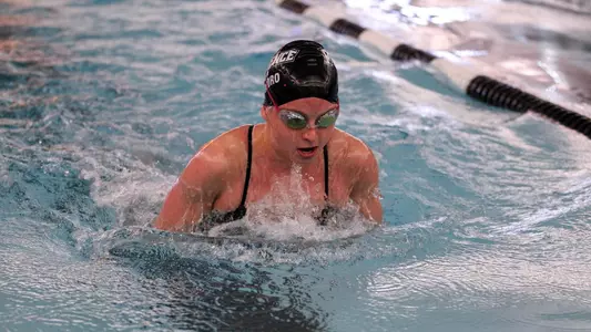 Natalie Aquadro Swims Breaststroke