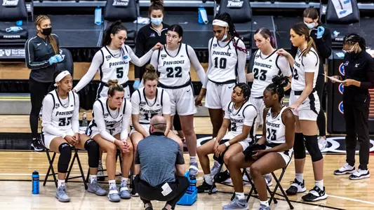 WBB Timeout vs. Bryant - Team Shot
