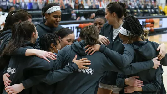 Women's Basketball Team - Pregame Huddle