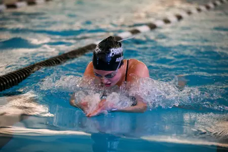 Natalie Aquadro Swims Breaststroke