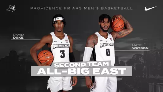 Nate Watson and David Duke earn All-BIG EAST Second Team honors
