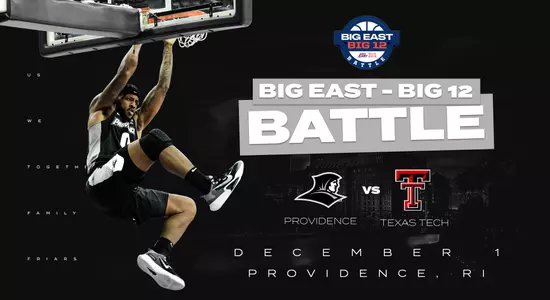 Men's Basketball set to face Texas Tech in Big 12 BIG EAST Battle