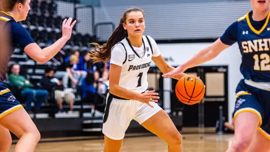 Kylee Sheppard - Action shot vs. Southern New Hampshire University