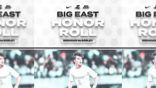 Brendan McSorley BIG EAST WHR