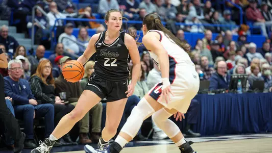 Brynn Farrell - Jan. 10, 2024; Hartford, Connecticut, USA; during a Big East matchup between Providence College and UConn at . Photo by Brian Foley for Foley Photography.