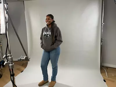 Kayla Grant - photo from Name, Image and Likeness Media Day