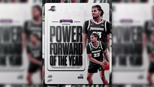 Karl Malone Award Power Forward of the Year Preseason Watch List, Bryce Hopkins, two pictures of Bryce Hopkins