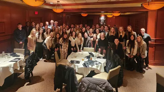 Chi Alpha Sigma - 2024 Induction Dinner at Fleming's