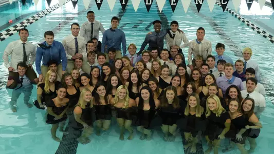 2023-24 Swimming and Diving Team photo