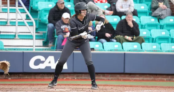 Bella Sebastian Softball batting