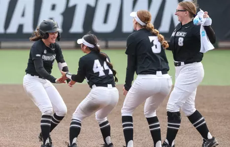 softball celebratory shot