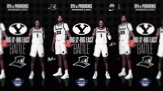 BYU vs. Providence December 3, 2024 BIG 12-BIG EAST Battle pictures of Bryce Hopkins and Jayden Pierre