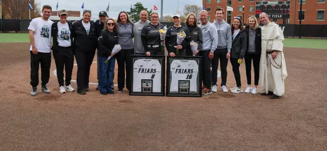 Softball Senior Day Ceremony