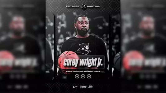 Corey Wright Jr. Assistant Coach Men's Basketball