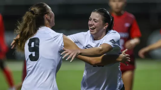 Kayla Briggs Goal Celebration Action Shot