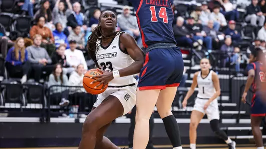 Jan. 01, 2025; Providence, Rhode Island, USA; during a Big East conference matchup between St. John's and Providence College held at Alumni Hall. The Friars defeated the Red Storm 59-52 in overtime. Photo by Brian Foley for Foley-Photography.