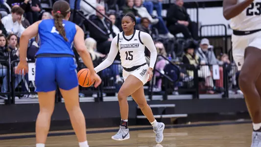 MacKayla Scarlett - action photo vs. Creighton