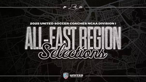 2025 Men's Soccer All-East Region Graphic